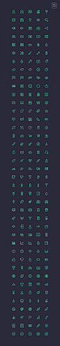 Stroke Gap Icons - Webfont : The previously released Stroke Gap icons come now as webfont. You can get them in various formats...