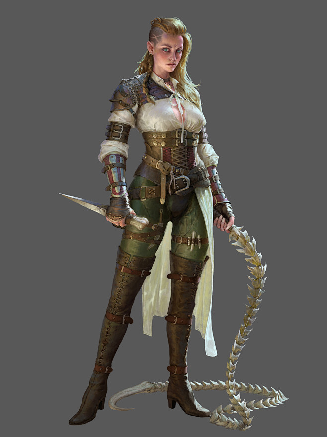 Bone Whip Warrior