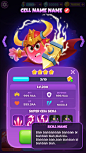 Cell concept art cute game Game Art game ui GUI