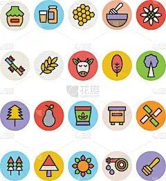 计算机图标,三只动物,农业,矢量,蜂蜜汲取器,自然,陶瓷制品,小麦,图标集,垂直画幅