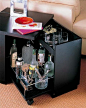 25 Mini Home Bar and Portable Bar Designs Offering Convenient Space Saving Ideas: 