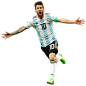 Lionel Messi - FootyRenders的副本