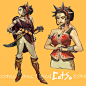 Amazigh Jam, Oussama Agazzoum : A couple of Amazigh North African inspired characters^^