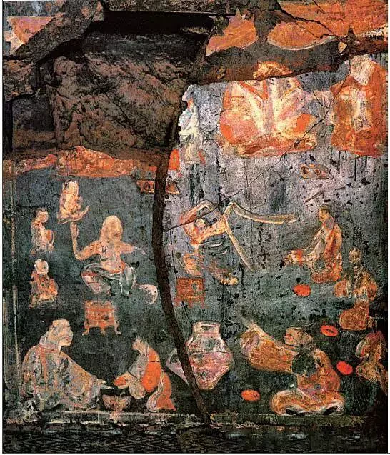 汉代古墓中的壁画--人间仙界|163_手机网易网-花瓣网