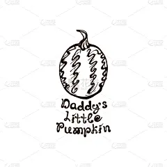 分离着色,文字,秋天,南瓜,动物手,短语,食品,父亲,葫芦,绘制