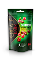 DRAŽĖ PERGALĖ SUPER BERRIES SPANGUOLĖS JUODAJAME ŠOKOLADE