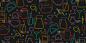 Cocktail wallpaper jug jar seamless pattern vector