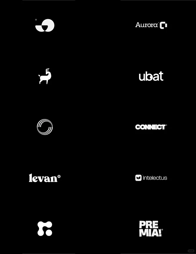 图形logo/英文logo设计 - 小红...
