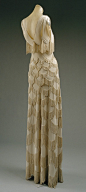1938 Vionnet Evening Dress #采集大赛#