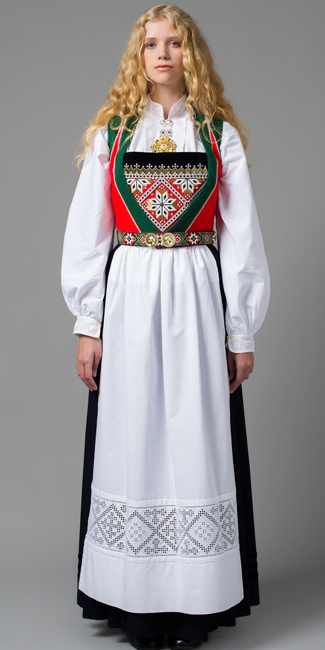 【新提醒】北欧挪威传统服饰参考（178P...