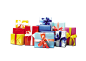PNG免抠图 礼物 礼品 礼盒 盒子 箱子 纸盒 礼品盒