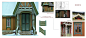 House Fronts, ARMAND SERRANO : Concept artworks for Olaf's Frozen Adventure