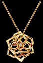 Rose gold Diamond Pendant G33U0071 - Piaget Luxury Jewelry Online@北坤人素材
