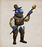 The Viking, Raman Djafari : A viking character, testing out new rendering methods.