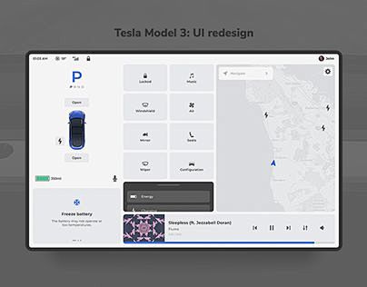Tesla Model 3_ UI re...