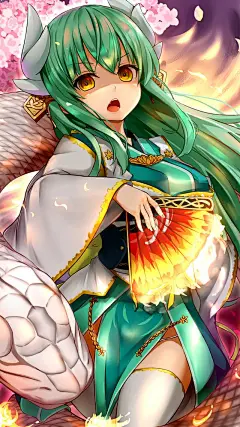 「动漫手机壁纸」二次元少女系列，兽耳女孩