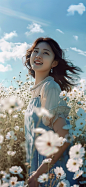 lvgirqdko8gml_A_young_woman_stands_smiling_in_a_field_of_white__b18a79cf-ec05-4a5f-bddd-8f3a251c3c25