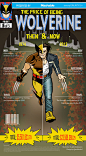 The Price of Being Superheroes Infographics : This project consisted of me working on the layout of illustrations made by Bob AlGreene with art direction from Nina Frazier to map out how much it costs to be a superhero in modern day and the early days of 