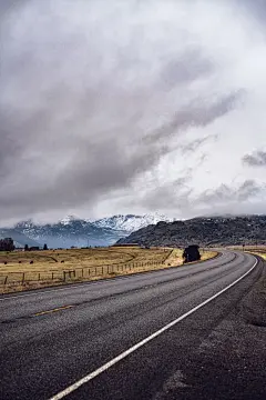 马路公路高清摄影素材