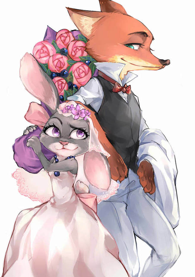 zootopia 疯狂动物城～
狐兔cp...