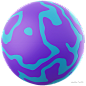 Planet-7 - @到位啦UI素材 探索宇宙3D图标模型
