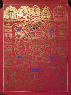 满愿|唐卡采集到[Gallery^Nepal]彩金+