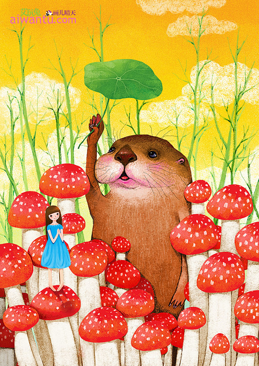 时尚唯美插画儿童插画绘本画儿晴天的网易相册s612个人相册相片存储