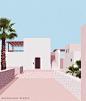 Awesome Digital Colorful Architecture Prints by KaloolaJay Studio