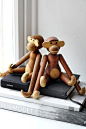 alpenstrasse: Kay Bojesen monkeys ~ Denmark