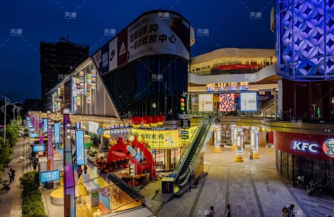上海风潮 玉田城市商业中心场景营造
