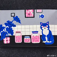 蓝色的猫

插画狂想#插画##水粉##手绘# #从美到美好# ​​​​