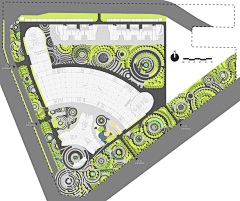 HTJG采集到——景观平面图~商业地产
