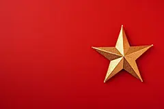 五角星党建红色元素
