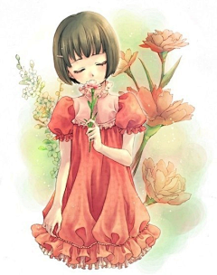 ℡ヽ小情绪〃失控采集到插画女孩