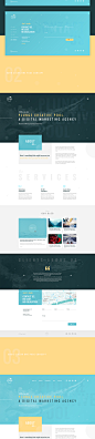 Plunge Creative Pool : Website design for australian digital marketing agency "Plunge Creative Pool"