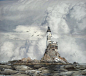 5.Aniva lighthouse, southern coast of Sakhalin（库页岛）, 俄罗斯。这座曾经在俄日边境有着重要军事地位的灯塔，如今被看成世界上最神秘的被遗弃的灯塔之一。