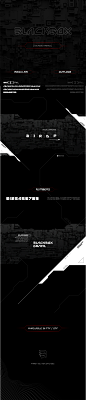 Behance 上的 BLACKBOX [Futuristic Typeface]
