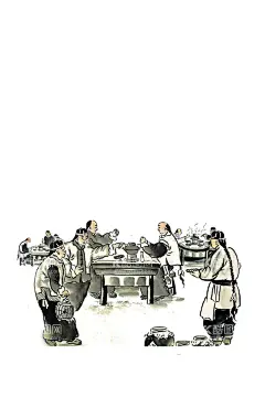 一起吃火锅  - 源文件下载【酷图网】传统吃火锅,古人吃火锅,四川火锅,纯铜火锅,火锅素材,一起吃火锅,火锅海报,火锅插画,传统,扁平,矢量,一家人,团聚,吃火,