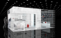 Exhibition stand for the medical company