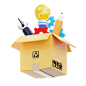 Open Box  3D Icon
