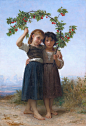 布格罗油画作品 William-Bouguereau-001 - budcs云芽酷 - 全球建筑与室内设计网