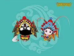 国粹京剧 招财童子 可爱卡通壁纸(壁纸63).jpg - 动漫|招财童子|国粹京剧|可爱|卡通 - …