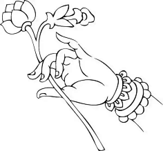 线稿-花瓣网|陪你做生活的设计师 | 一面千手观音变西侧天女.