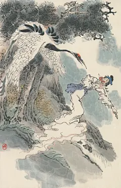 白蛇现原形，许仙魂断端午！戴敦邦绘白蛇传 
白娘子醒来，见许仙已死，自责不已，决定冒险前往昆仑山，盗取能让人死而复生的灵芝仙草。（p7-8）