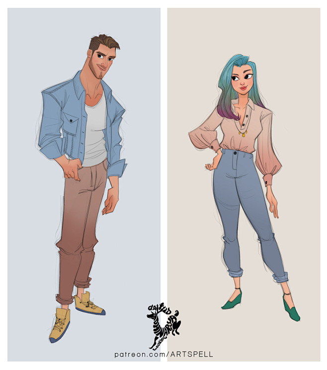 Aden and Evie, David...