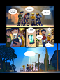 School Days Adventures, Andy Ivanov : This story is about four friends who love mysterious stories, urban legends, and try to personally check them out. I wanted to make a small project dedicated to Middle School. Then I thought, why not back up this conc