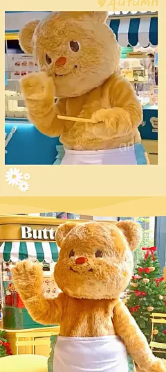 敲可爱黄油小熊壁纸来了~
自制小熊壁纸哦！抱图点赞哈！
转载著名出处哦~ 禁去水印丫！