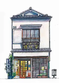 Mateusz日本东京小店水彩店铺 (31)