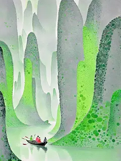 AI里的中国｜桂林山水