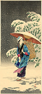 Shotei- "Spring Snow"